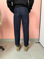 Jeans Slegato Regular Blu