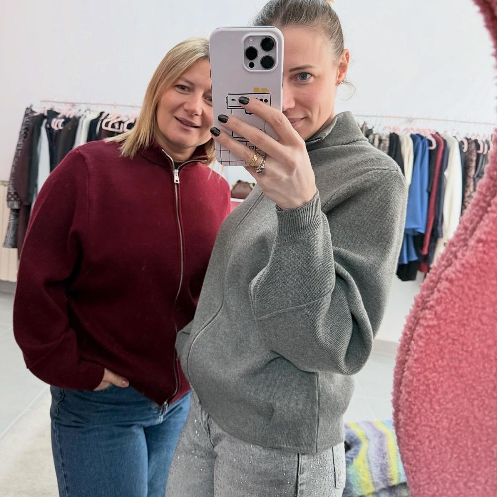 Bomber in lana Kontatto Taglia Unica