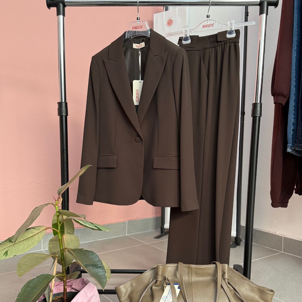 Completo Giacca e Pantalone Moro Donna