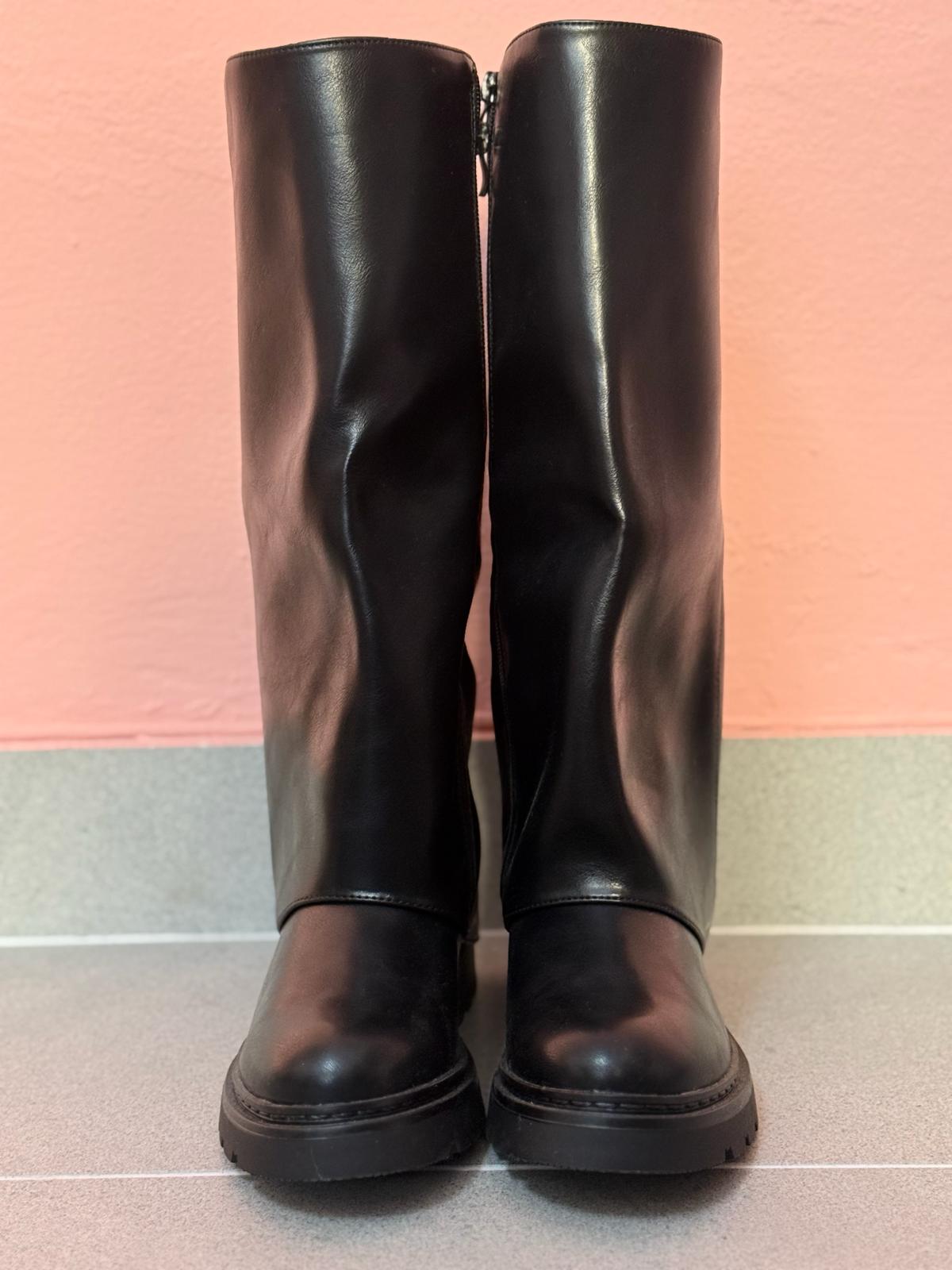 Stivale Nero Donna 8044PL – Suola Chunky | Art. 181239